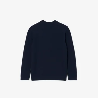 Dzianinowy sweter z okrągłym dekoltem dla dzieci