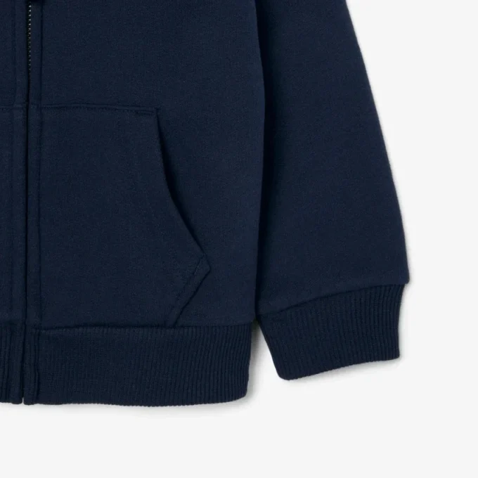 Dziecięca bluza z kapturem z polaru zapinana na zamek Dziecięca bluza z kapturem z polaru zapinana na zamek