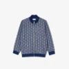 Dziecięca bluza z wysokim kołnierzem i zamkiem błyskawicznym z monogramem Paris Dziecięca bluza z wysokim kołnierzem i zamkiem błyskawicznym z monogramem Paris