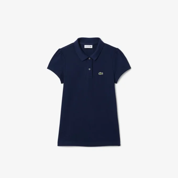 Dziecięca koszulka Polo Mini Piqua z falistym kołnierzykiem