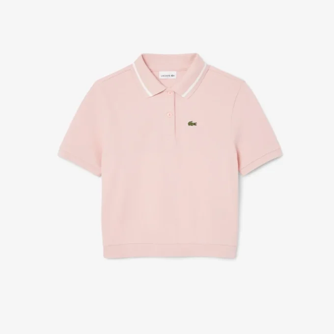 Dziecięca koszulka Polo Petit Piqua z plisami z tyłu Dziecięca koszulka Polo Petit Piqua z plisami z tyłu