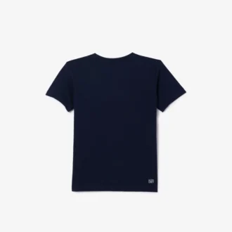 Dziecięcy T-shirt tenisowy z bawełny technicznej w stylu oversize