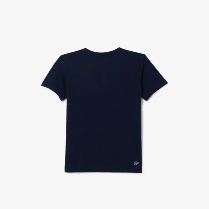 Dziecięcy T-shirt tenisowy z bawełny technicznej w stylu oversize