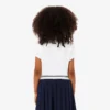 Dziewczęca koszulka Polo z falistym kołnierzem Dziewczęca koszulka Polo z falistym kołnierzem