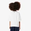 Dziewczęcy oversize T-shirt z nadrukiem Dziewczęcy oversize T-shirt z nadrukiem