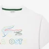 Dziewczęcy oversize T-shirt z nadrukiem Dziewczęcy oversize T-shirt z nadrukiem