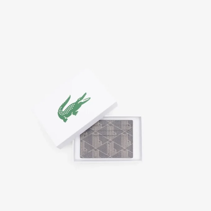Etui na karty z nadrukiem monogramu The Blend Etui na karty z nadrukiem monogramu The Blend
