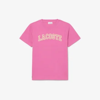 Haftowana bawełniana koszulka T-shirt