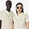 Kamizelka unisex z efektem szydełkowania