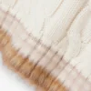 Kamizelka z wełny z dzianiny typu cable knit z kolekcji Runway