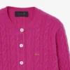 Kardigan z dzianiny typu cable knit z kaszmiru z kolekcji Runway Kardigan z dzianiny typu cable knit z kaszmiru z kolekcji Runway