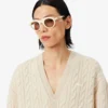Kardigan z dzianiny typu cable knit z kolekcji Runway Kardigan z dzianiny typu cable knit z kolekcji Runway
