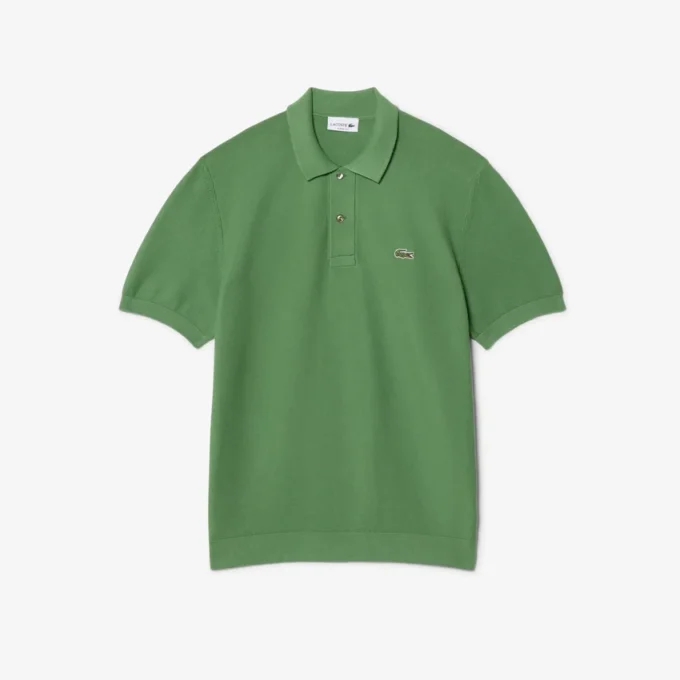 Klasyczny krój dzianinowej koszulki Polo Klasyczny krój dzianinowej koszulki Polo
