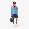 Kopertówka Lacoste Club z ziarnej skóry Kopertówka Lacoste Club z ziarnej skóry
