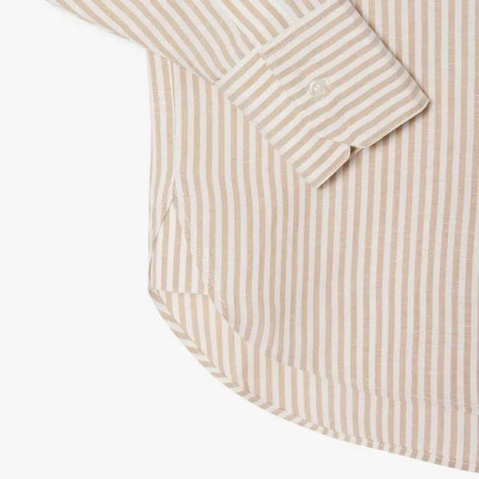 Koszula oversize z mieszanki lnu i bawełny Koszula oversize z mieszanki lnu i bawełny
