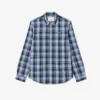 Koszula z elastycznej popeliny w kratkę o kroju slim fit Koszula z elastycznej popeliny w kratkę o kroju slim fit