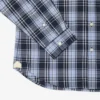 Koszula z elastycznej popeliny w kratkę o kroju slim fit Koszula z elastycznej popeliny w kratkę o kroju slim fit