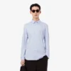 Koszula z mieszanki bawełny o kroju slim fit
