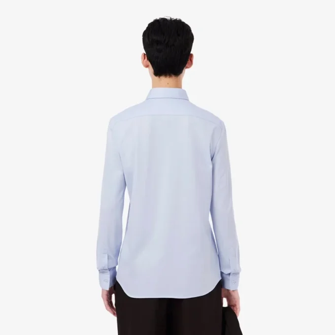 Koszula z mieszanki bawełny o kroju slim fit