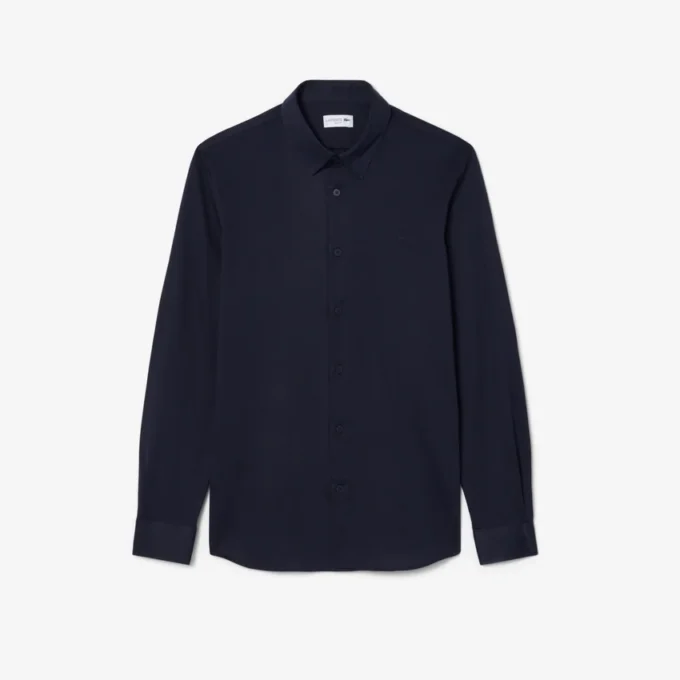 Koszula z mieszanki bawełny o kroju slim fit Koszula z mieszanki bawełny o kroju slim fit