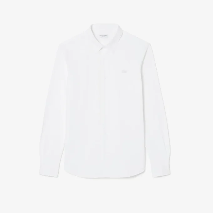 Koszula z mieszanki bawełny o kroju slim fit Koszula z mieszanki bawełny o kroju slim fit