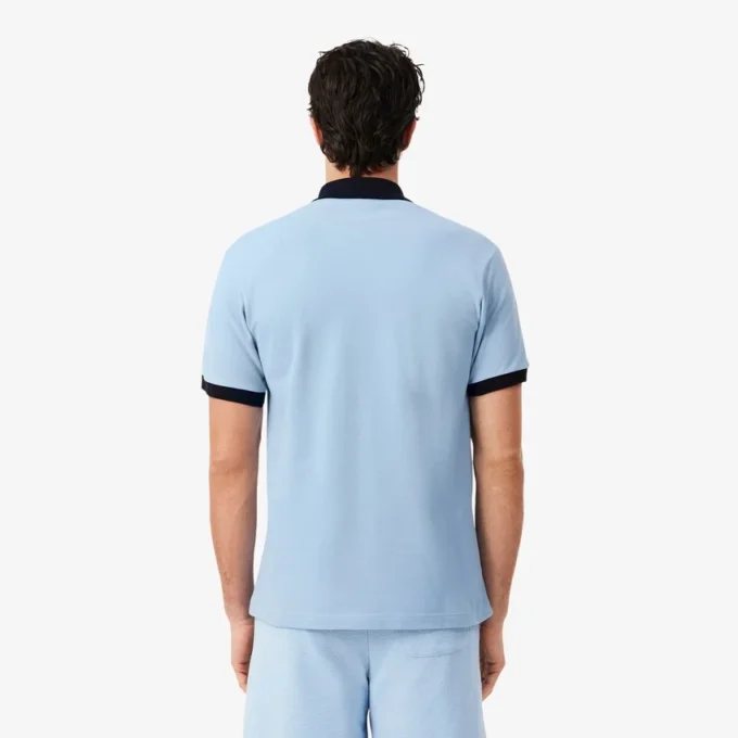 Koszulka Polo Classic Fit z kontrastowym ściągaczem Koszulka Polo Classic Fit z kontrastowym ściągaczem