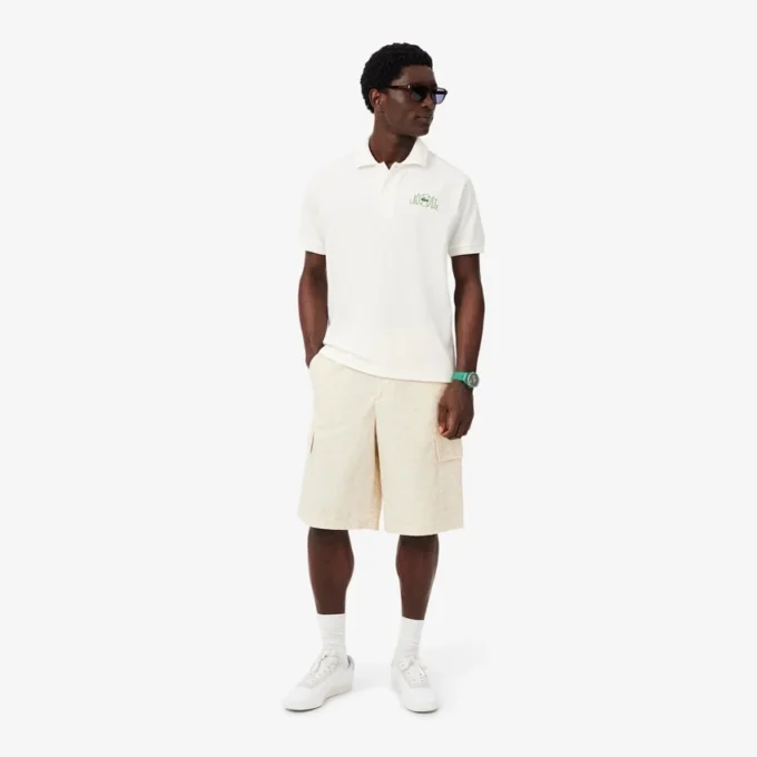 Koszulka Polo Classic Fit z nadrukiem Koszulka Polo Classic Fit z nadrukiem
