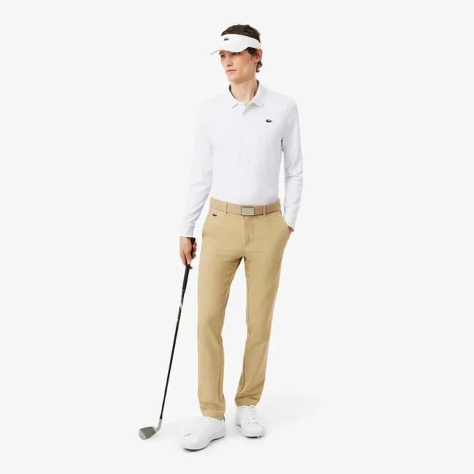 Koszulka polo do golfa z długim rękawem o regularnym kroju i właściwościach Ultra Dry Koszulka polo do golfa z długim rękawem o regularnym kroju i właściwościach Ultra Dry
