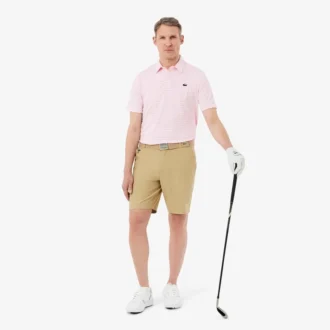 Koszulka polo golfowa Ultra Dry w paski o regularnym kroju