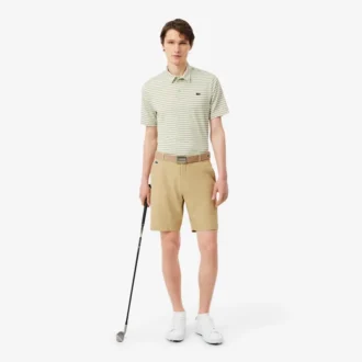 Koszulka polo golfowa Ultra Dry w paski o regularnym kroju