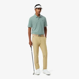 Koszulka polo golfowa Ultra Dry w paski o regularnym kroju