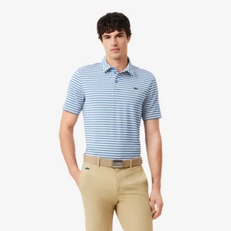 Koszulka polo golfowa w paski o regularnym kroju Ultra Dry