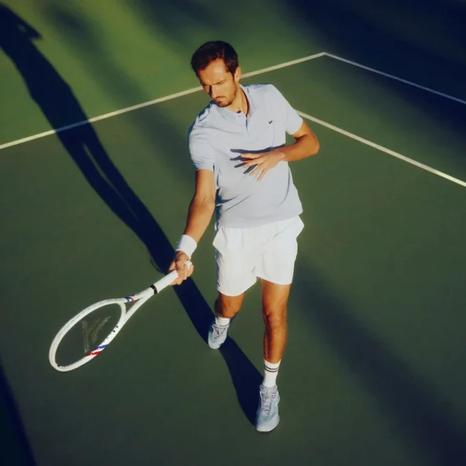 Koszulka polo Lacoste Tennis X Daniil Medvedev Koszulka polo Lacoste Tennis X Daniil Medvedev