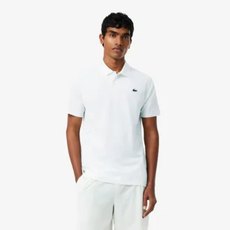 Koszulka polo Lacoste Tennis X Novak Djokovic na kort