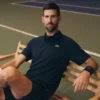 Koszulka polo Lacoste Tennis X Novak Djokovic na kort Koszulka polo Lacoste Tennis X Novak Djokovic na kort