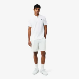 Koszulka polo Lacoste Tennis X Novak Djokovic na kort