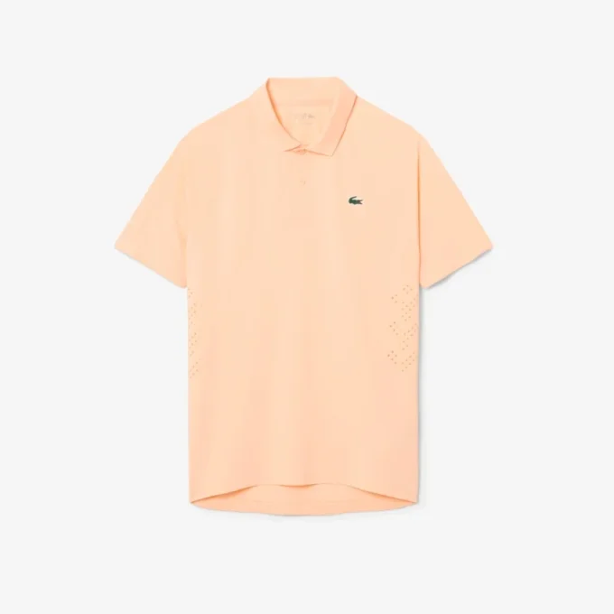 Koszulka polo Lacoste Tennis X Novak Djokovic na kort Koszulka polo Lacoste Tennis X Novak Djokovic na kort