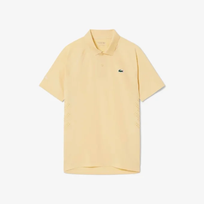 Koszulka polo Lacoste Tennis X Novak Djokovic na kort Koszulka polo Lacoste Tennis X Novak Djokovic na kort