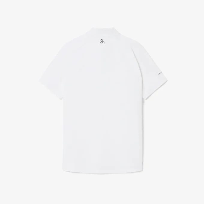 Koszulka polo Lacoste Tennis X Novak Djokovic na kort Koszulka polo Lacoste Tennis X Novak Djokovic na kort