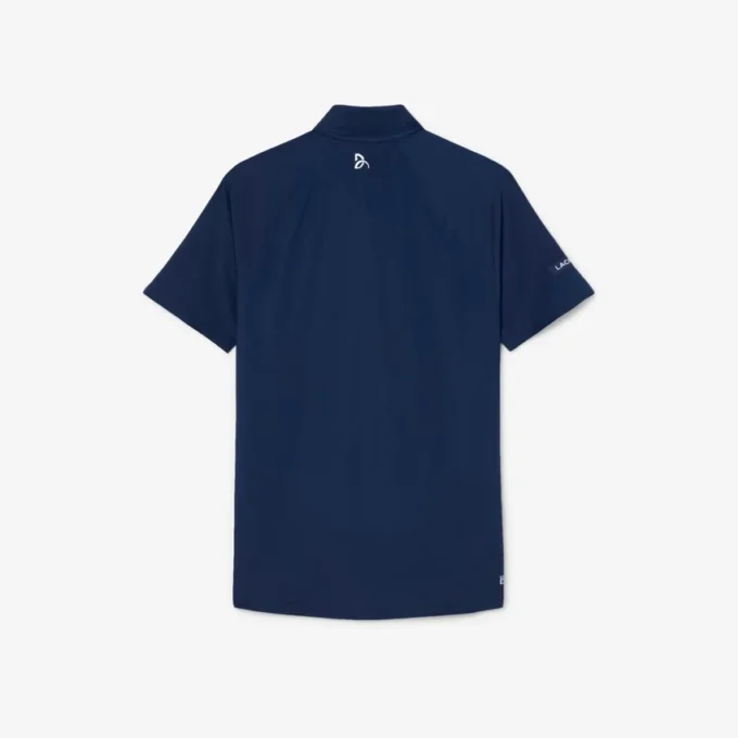 Koszulka polo Lacoste Tennis X Novak Djokovic na kort Koszulka polo Lacoste Tennis X Novak Djokovic na kort
