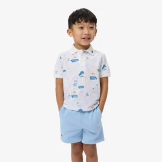 Koszulka Polo Mini Piqua z nadrukiem