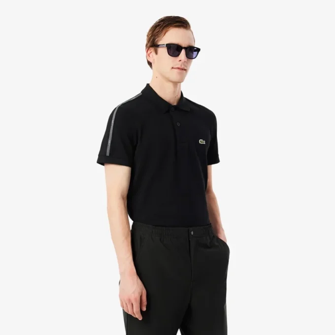Koszulka Polo o regularnym kroju z paskiem z logo Koszulka Polo o regularnym kroju z paskiem z logo