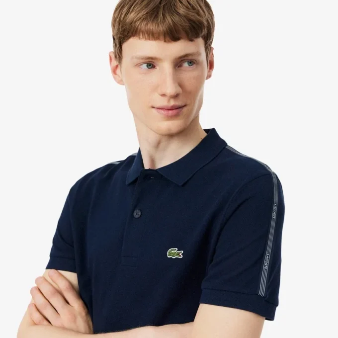 Koszulka Polo o regularnym kroju z paskiem z logo Koszulka Polo o regularnym kroju z paskiem z logo
