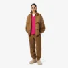 Koszulka Polo oversize z satyny z naszywką z wybiegu Koszulka Polo oversize z satyny z naszywką z wybiegu