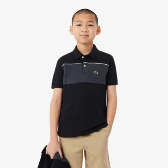 Koszulka Polo Petit Piqua w stylu colorblock