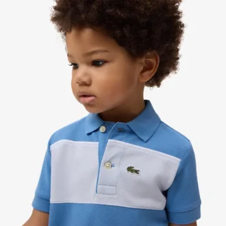 Koszulka Polo Petit Piqua z blokami kolorów Koszulka Polo Petit Piqua z blokami kolorów