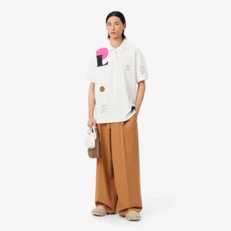 Koszulka polo Runway Loose Fit Graphic Piqua