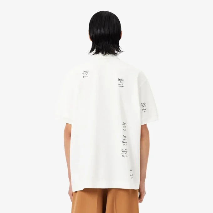 Koszulka polo Runway Loose Fit Graphic Piqua Koszulka polo Runway Loose Fit Graphic Piqua