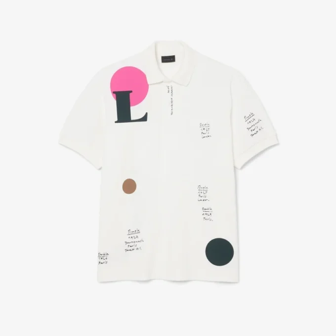 Koszulka polo Runway Loose Fit Graphic Piqua Koszulka polo Runway Loose Fit Graphic Piqua
