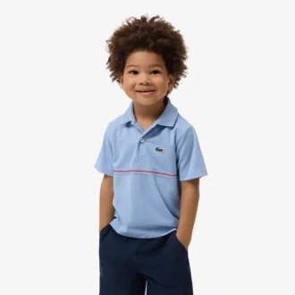 Koszulka Polo Ultra Dry z charakterystycznym paskiem marki
